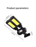 Lampa solara de perete cu doua reflectoare si telecomanda