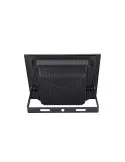 Set 2 x Proiector 100w cu panou solar Jortan , 6500k, IP66, telecomanda, indicator baterie