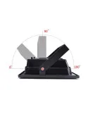 Set 2 x Proiector 100w cu panou solar Jortan , 6500k, IP66, telecomanda, indicator baterie