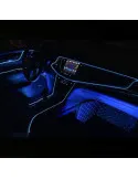 Banda decorativa auto LED 3 metri, pentru interior
