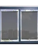 Set 2 x jaluzea cu ventuza 45 x 125 cm