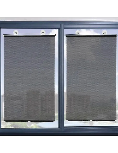 Set 2 x jaluzea cu ventuza 45 x 125 cm