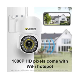 Camera de supraveghere Wifi - JORTAN , JT-8161QJ vizualizare live pe telefon, Viziune Nocturna, Alerta Human ID