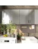 Folie Adezivă Autocolantă Imitație Inox, 60 x 300 cm, PVC, Aplicare Simplă
