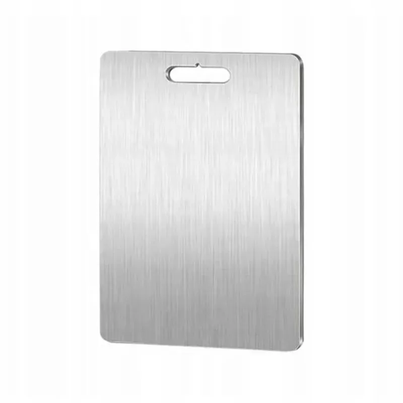 Set 3 tocătoare din inox, impermeabile, cu utilizare pe ambele fețe – 34×23 / 30×20 / 24×15 cm