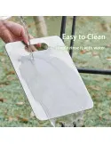 Set 3 tocătoare din inox, impermeabile, cu utilizare pe ambele fețe – 34×23 / 30×20 / 24×15 cm