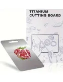 Set 3 tocătoare din inox, impermeabile, cu utilizare pe ambele fețe – 34×23 / 30×20 / 24×15 cm
