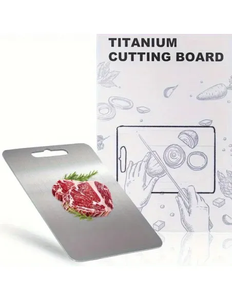 Set 3 tocătoare din inox, impermeabile, cu utilizare pe ambele fețe – 34×23 / 30×20 / 24×15 cm