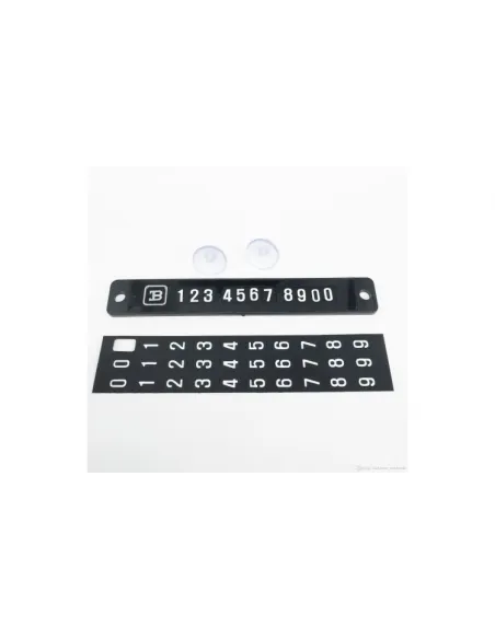 Suport/ placa pentru numarul de telefon, pentru interior