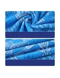 Set 4 prosoape pentru plaja, din microfibra, diverse culori si modele