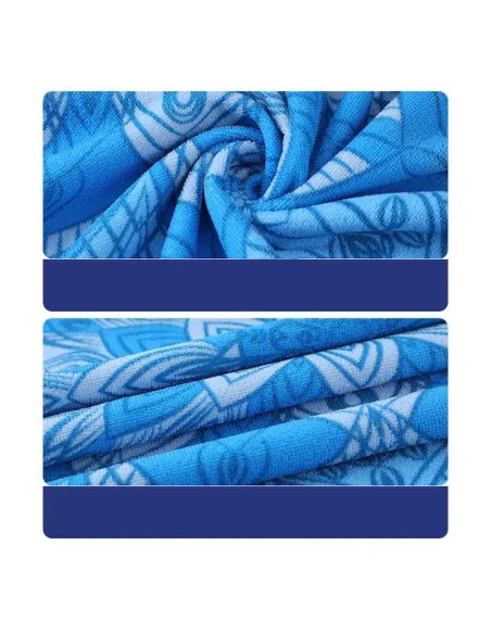 Set 4 prosoape pentru plaja, din microfibra, diverse culori si modele