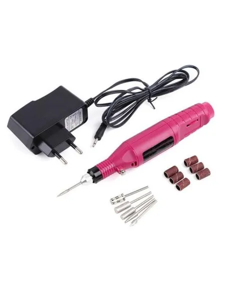 Pila electrica de unghii cu 6 capete, ideala
