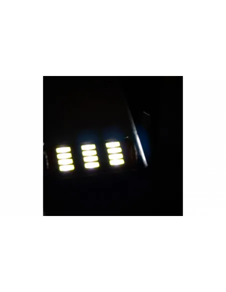 Set 2 x Bec LED 41mm SOFIT, 12LED, 12V, ALB, 4012