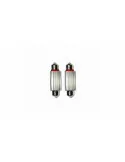 Set 2 x Bec LED 41mm SOFIT, 12LED, 12V, ALB, 4012