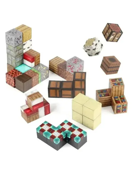 Set 80 Cuburi Magnetice "Mega-Varietate" – Modele Mixte și Unice