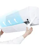 Deflector aer condiționat reglabil 55-105 cm cu ventuze