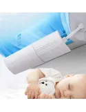 Deflector aer condiționat reglabil 55-105 cm cu ventuze