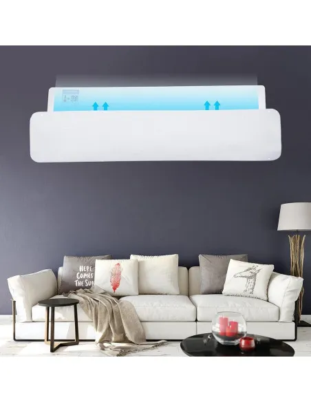 Deflector de aer conditionat pentru protectia