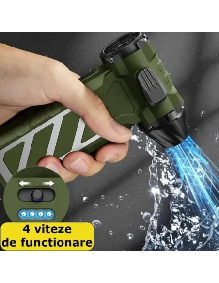 Suflantă Turbo Fără Fir 110.000 RPM, Baterie 4000mAh | Red-Mag