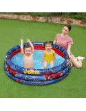 Piscină Gonflabilă Bestway Spiderman, Ø122 cm, Adâncime 30 cm, 200 L, 3 Compartimente Aer