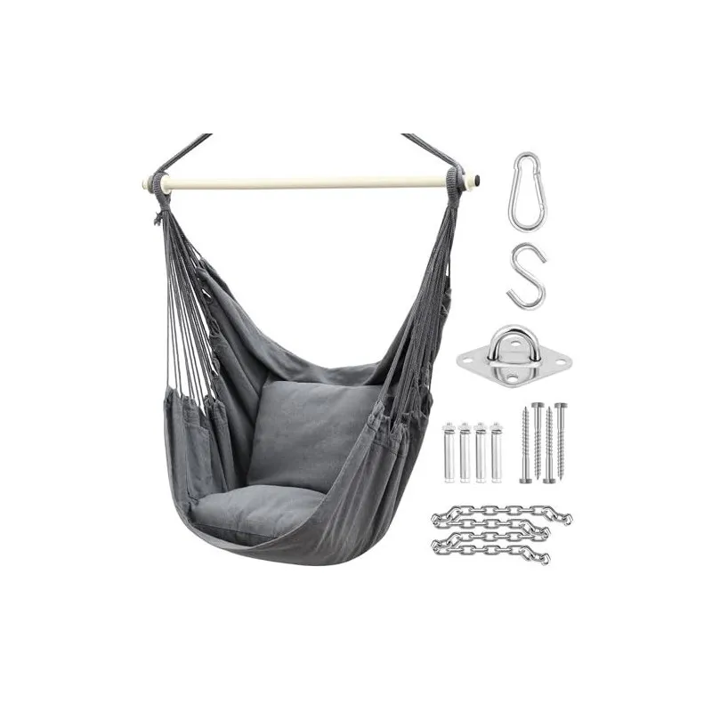 Fotoliu Suspendat Ohuhu 2 Perne, 150 kg, Interior/Exterior