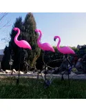 Set 3 x Lampa solara pentru gradina, 52 cm, Flamingo