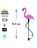 Set 3 x Lampa solara pentru gradina, 52 cm, Flamingo