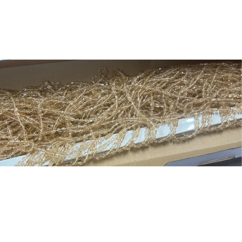 Perdea Muste, Plastic, PVC, cu Bara
