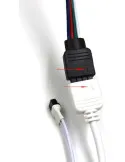 Banda RGB 5M LED, cu telecomanda si joc de lumini