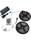 Banda RGB 5M LED, cu telecomanda si joc de lumini
