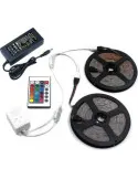 Banda RGB 5M LED, cu telecomanda si joc de lumini