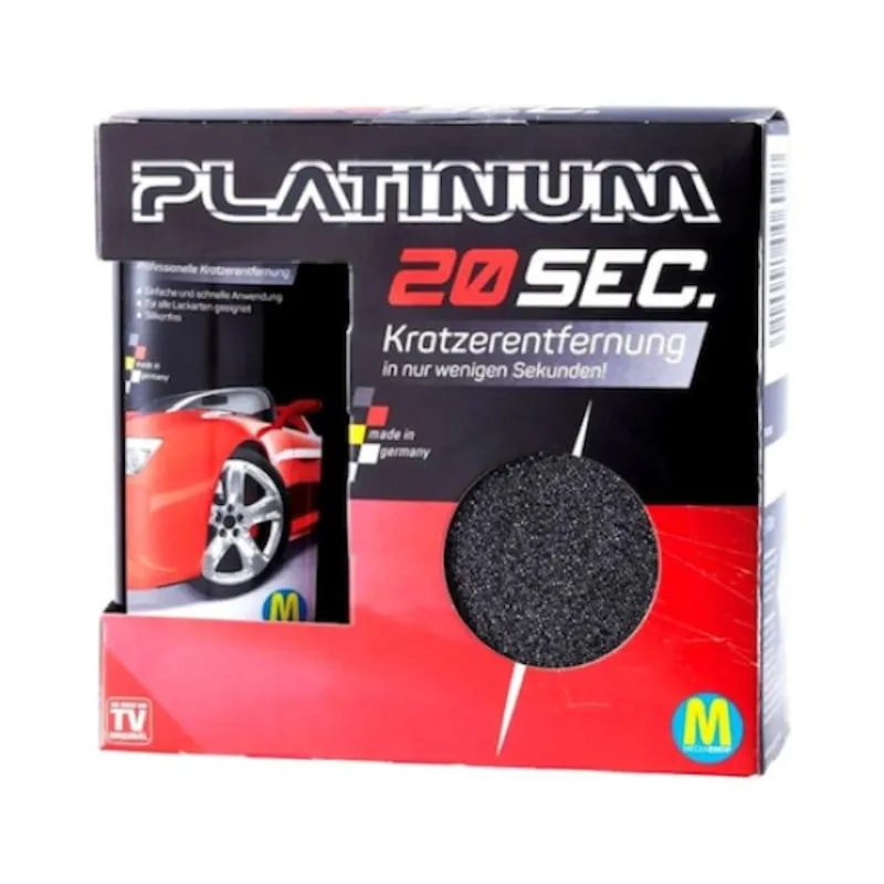 Soluție de Îndepărtat Zgârieturi Platinum 20 Seconds, Polish Auto Profesional, Fără Silicon, Calitate Germană