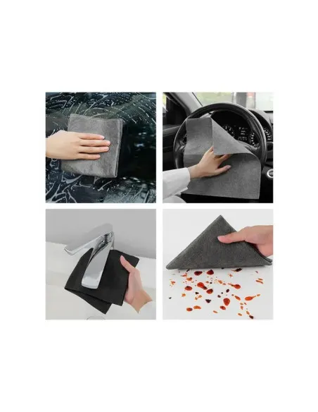 Set 5 Lavete Magice Microfibra 30x30 | Curățare Fără Scame