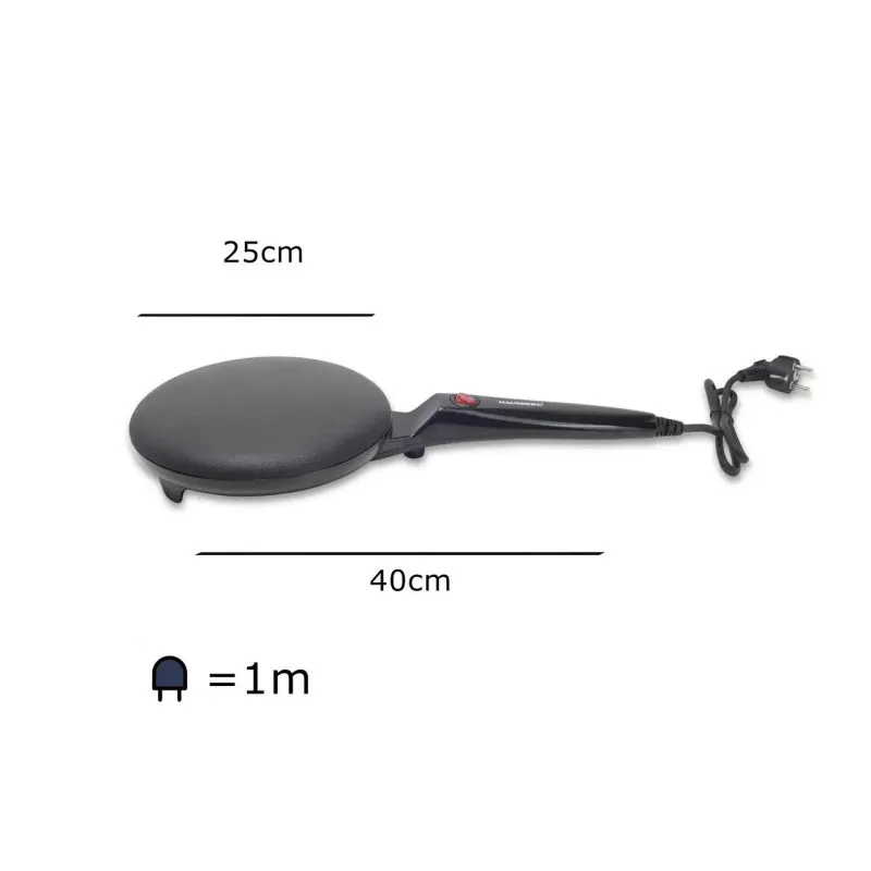 Plită clătite Hausberg HB-9910NG, antiaderentă, negru