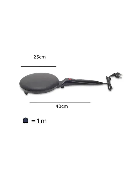 Plită clătite Hausberg HB-9910NG, antiaderentă, negru