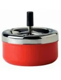 Scrumiera mare inox cu buton