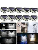 Set 20 Lămpi Solare Jortan 100 LED, Senzor Mișcare, IP65