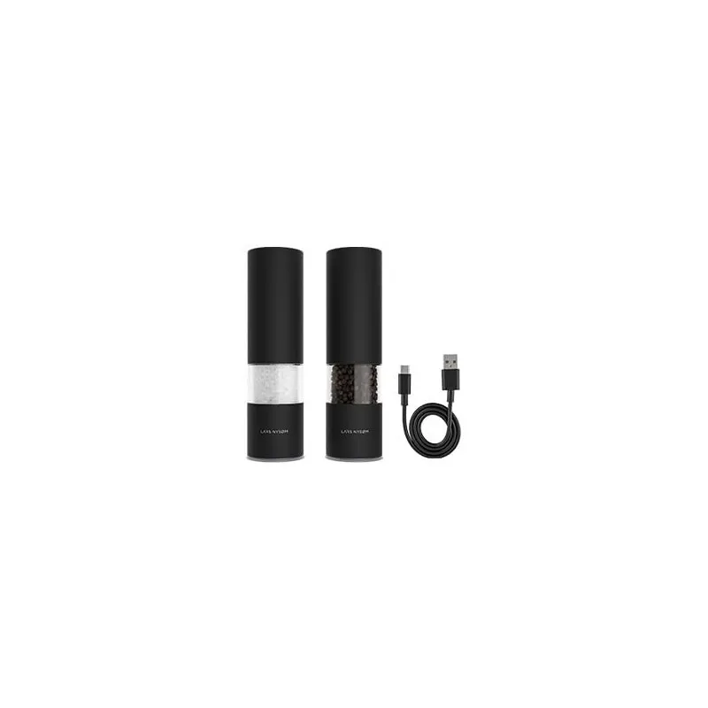 Râșnițe Electrice LARS NYSØM Set 2buc, USB-C, LED