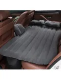 Saltea auto gonflabila 138 x 85 x 45 cm cu pompa electrica inclusa 12v