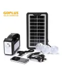 Kit panou solar Gdplus GD-7, 3 becuri, lanterna