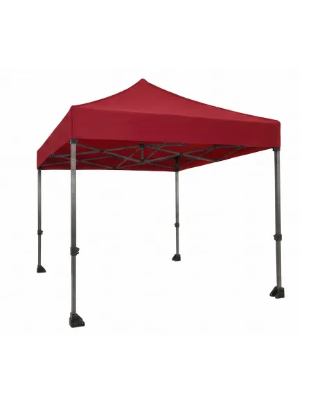 Cort Pavilion Pliabil 3x3m, Cadru Metalic Ranforsat, Acoperis PVC Oxford 420D 280g/mp,