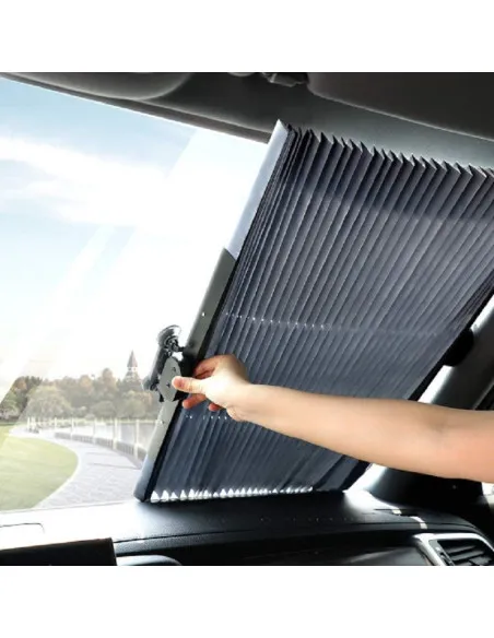 Copertina parasolar auto retractabil cu fixare