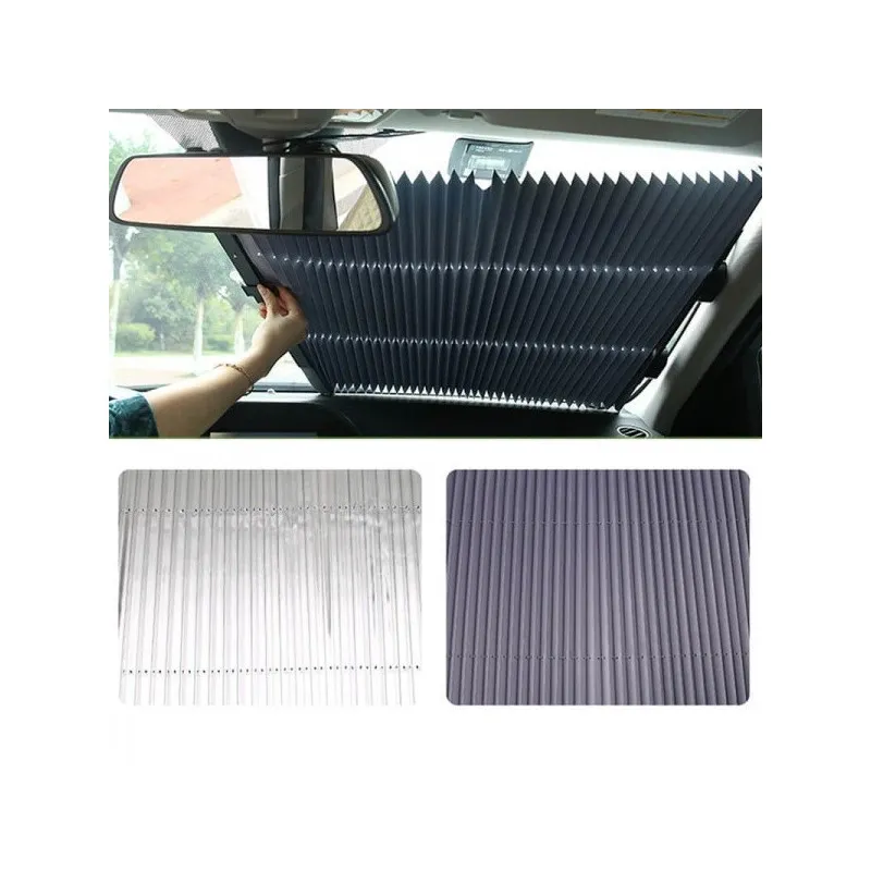 Copertina parasolar auto retractabil cu fixare