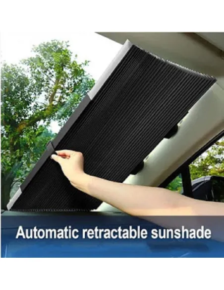 Copertina parasolar auto retractabil cu fixare
