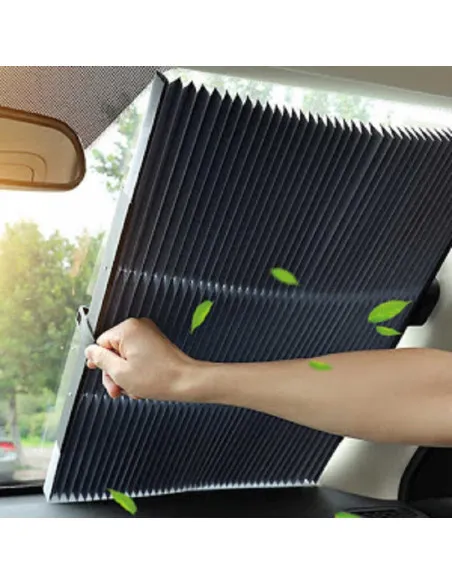 Copertina parasolar auto retractabil cu fixare