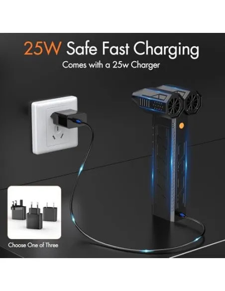 Suflantă Electrică XJUGEZ Dual Motors 180000RPM, 4 Trepte