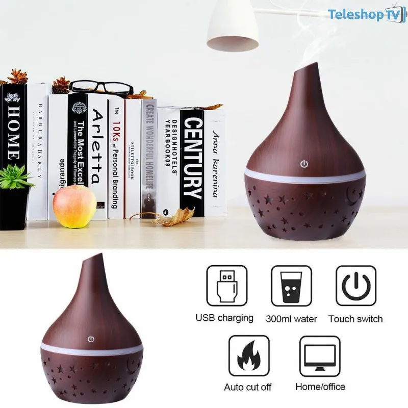 Difuzor de aromaterapie, vaporizator cu
