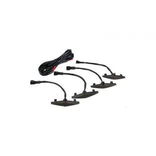 Set 4 x Lumini de zi, decoratie grila fata 2