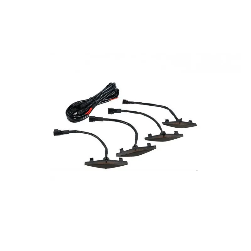 Set 4 x Lumini de zi, decoratie grila fata