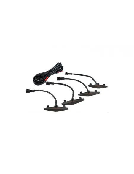 Set 4 x Lumini de zi, decoratie grila fata